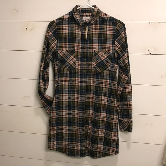 Cozy Alternative Flannel Shirtdress - Picture 5 of 5